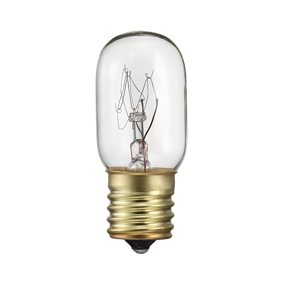 (2 Pack) XPIBE1740 Microwave Light Bulb (40W) Replaces 8206232A, WB25X10030  Parts-O-Matic