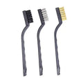 WB-3XPL Miniature Brass, Nylon and Stainless Steel Brush Set