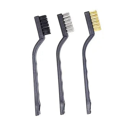 WB-3XPL Miniature Brass, Nylon and Stainless Steel Brush Set  Parts-O-Matic