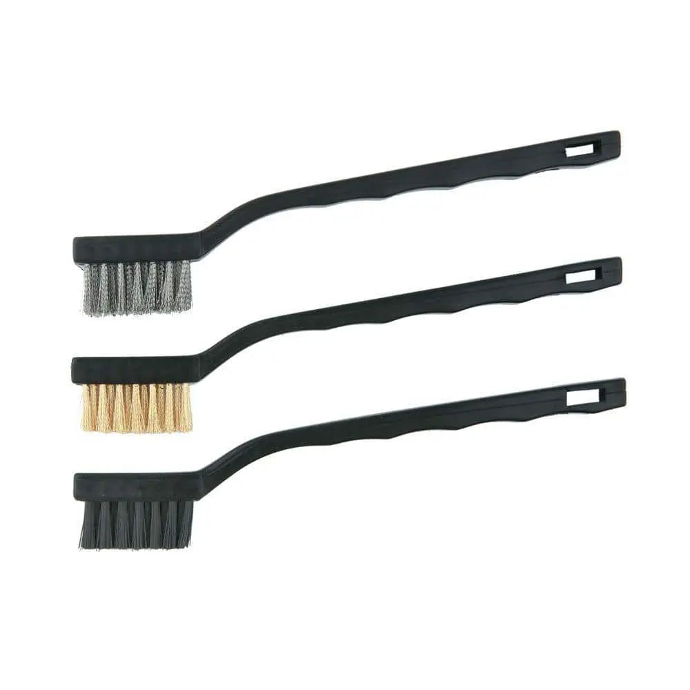 WB-3XPL Miniature Brass, Nylon and Stainless Steel Brush Set  Parts-O-Matic