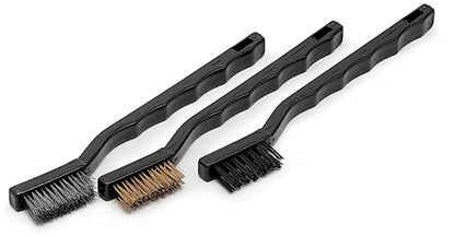 WB-3XPL Miniature Brass, Nylon and Stainless Steel Brush Set  Parts-O-Matic