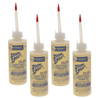 (4 Pack) ERP ZS75 Zoom Spout Oiler, Multi Purpose Precision Oiler, Lubricating oil  Parts-O-Matic