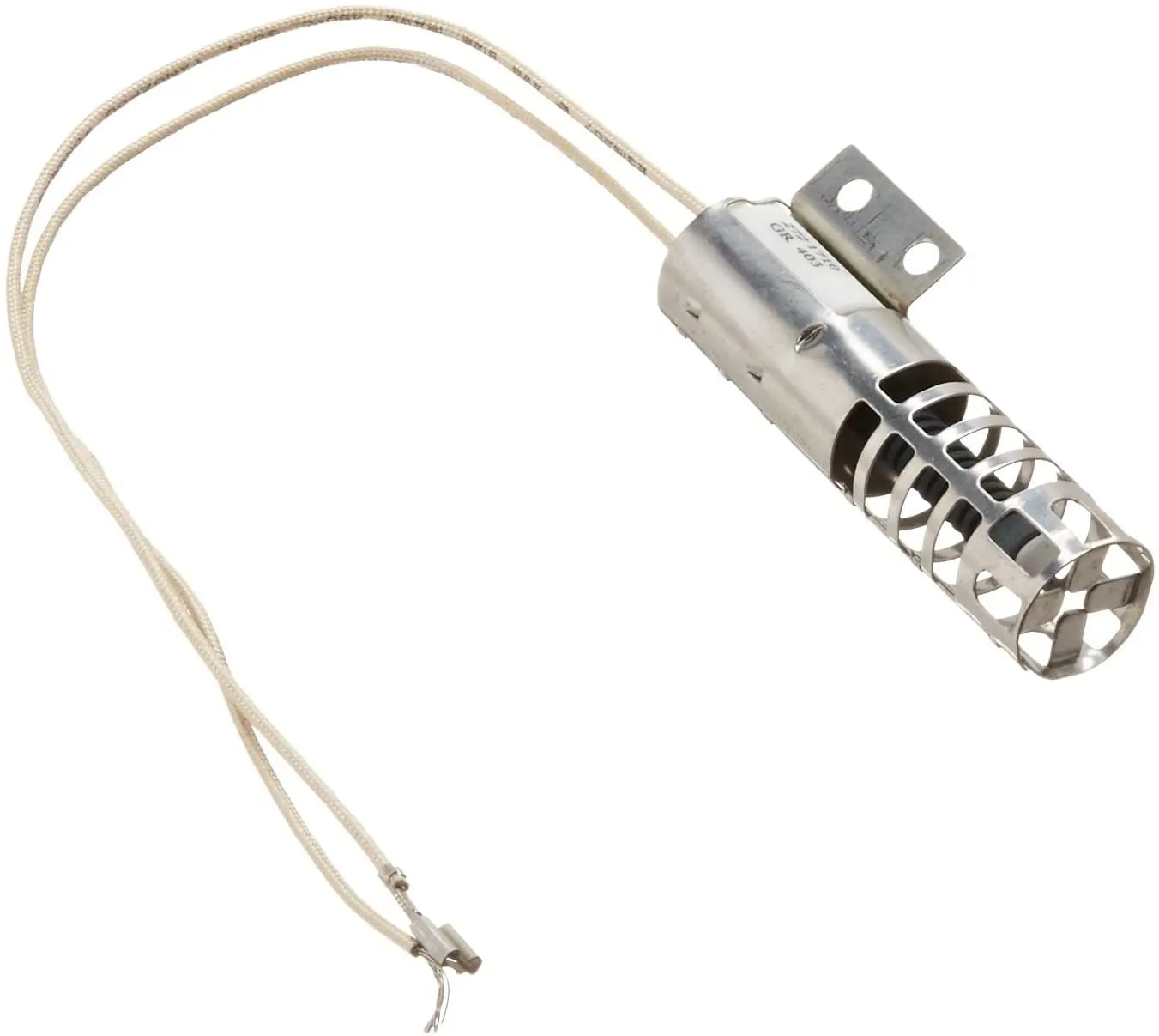 GR403 Gas Oven Round Igniter Replaces WB2X9154, 5304401265, 4342528 | Parts-O-Matic