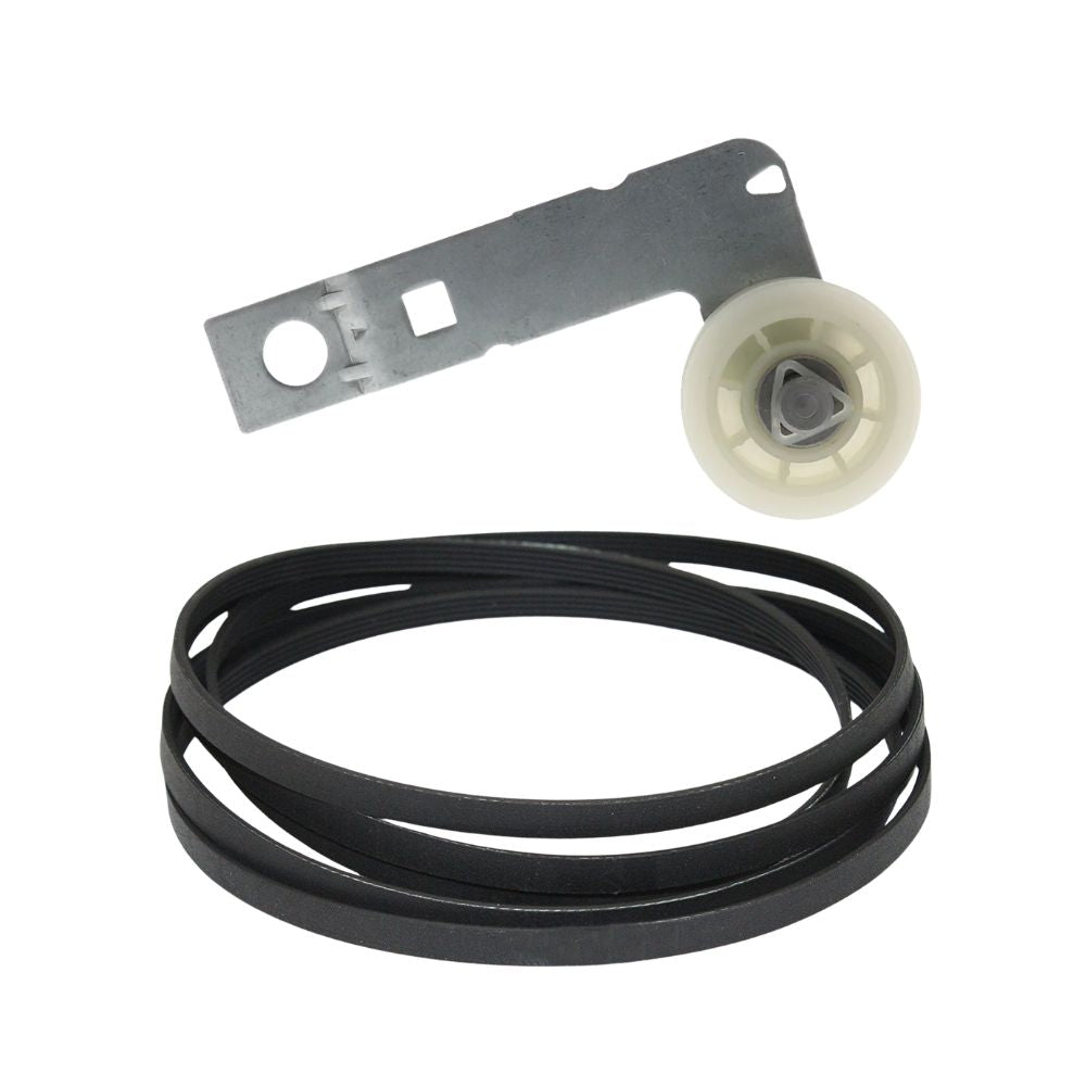 EXP651 Dryer Belt and Idler Pulley Replaces WPW10112954, W10837240  Parts-O-Matic