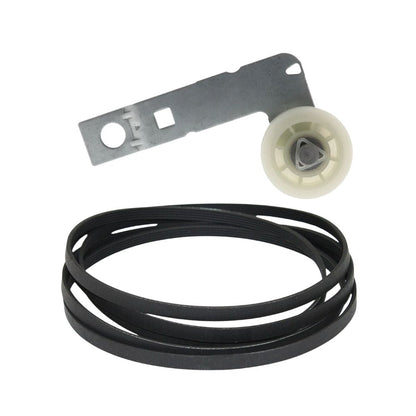 EXP651 Dryer Belt and Idler Pulley Replaces WPW10112954, W10837240  Parts-O-Matic