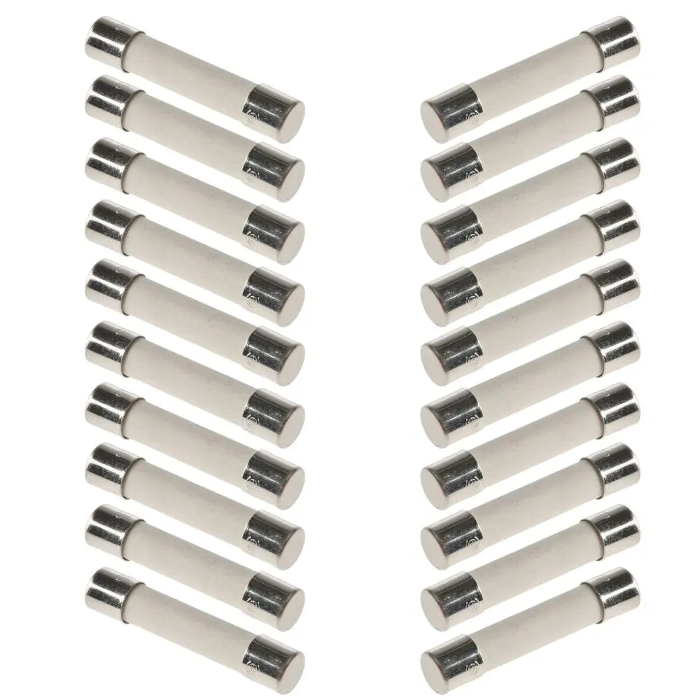 (20 PK) XP30A-FB Ceramic Fuse, Fast Blow, 30A - 6.35 x 32 mm  Parts-O-Matic