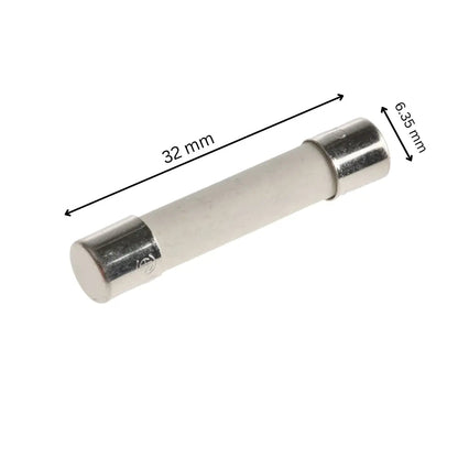 EXP20A Ceramic Line Fuse, Slow Blow, 20A  Parts-O-Matic
