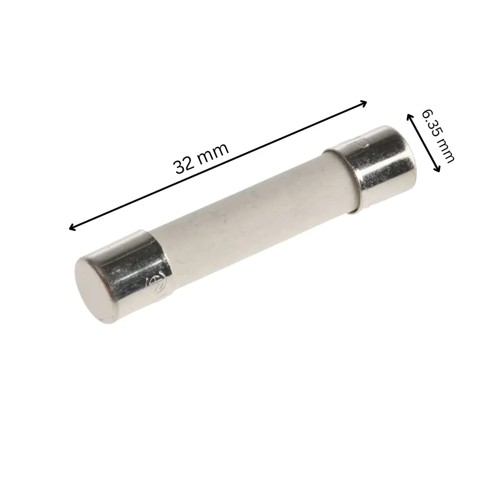 EXP20A Ceramic Line Fuse, Slow Blow, 20A  Parts-O-Matic