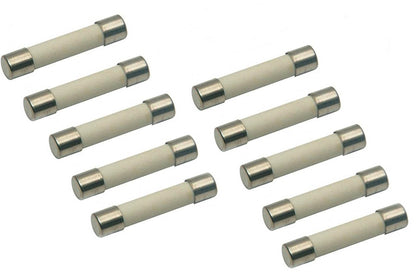 (10 Pack) EXP20A Ceramic Line Fuse, Fast Blow,  20A