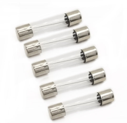 (5 Pack) EXP20AG Glass Line Fuse, Fast Blow,  20A