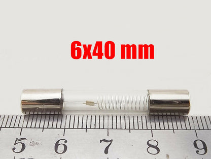 (5 Pack) XP5KV09A Microwave Line Fuse 900mA (0.9A), 5Kv