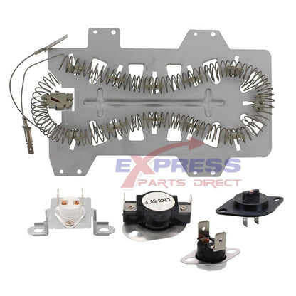 EXPSHT4 Dryer Heater & Thermostat Kit Replaces DC47-00019A, DC47-00018A, DC96-00887C, DC47-00016A, DC32-00007A