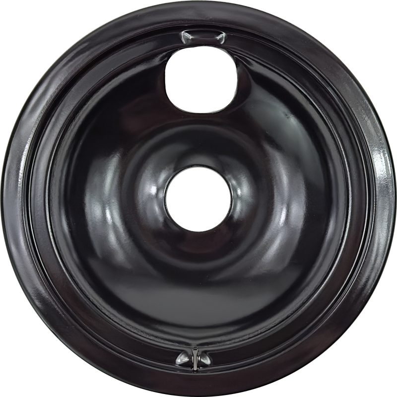 (2 Pack) W10290350CM Porcelain 8" Drip Pan Replaces WPW10290350